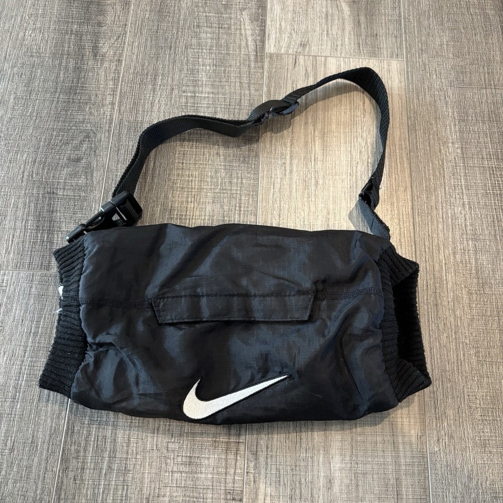 Nike Handwarmer Pouch Hyperwarm Pro Football Swoosh Logo Black White One Size